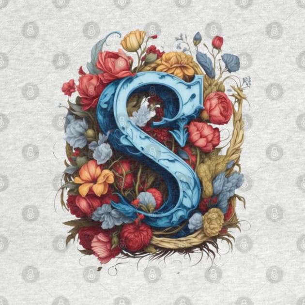 Floral letter S II by design19970